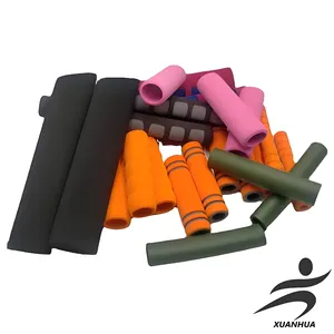 Custom rubber closed cell foam polishing sheath