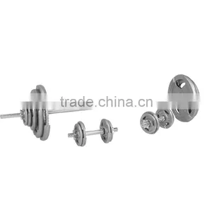 Tri Grip Dumbbell and Barbell Set Cast Iron 100kg thumbnail-1