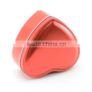 Hot Sale Wedding Gift Candy Heart-shaped Tin Box/metal Can thumbnail-3