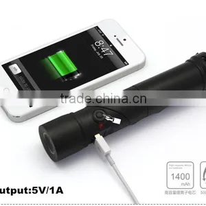 2016 Portable Multi-functional 3 in 1 Car Charger Connector Pin Led Flashlight With Usb Charger thumbnail-2