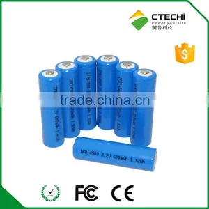 3.2V LiFePO4 Battery AA Size IFR14500 Battery Rechrgeable Battery thumbnail-4