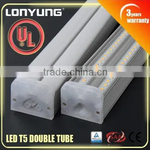 t5 Led Tube Light 1 Foot With UL 3000K 6w 6400k Doulbe T5 Lamp 120v thumbnail-1