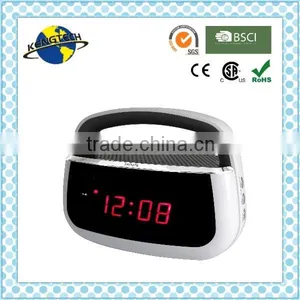 Best Sale Small Red LED Display Portable Clock Radio thumbnail-1