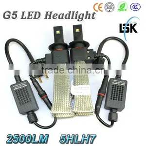 Newest !!! Without Fan Design G5 20w Auto H7 Led Headlight 12V -24V Use Copper Metal for More Safer thumbnail-2