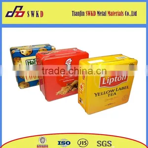 Tea Tin Can, Tin Box, Tinplate Printing/SWKD thumbnail-3