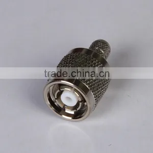 TNC Male Connector Crimp/Solder Attachment For RG58, LMR-195 Cable thumbnail-2