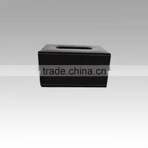 2014 Hot Selling PU Leather Small Tissue Box Magnet Home Car Decor New Design Multi-function thumbnail-4