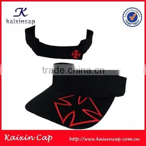 Wholesale Cheap Blank Camp Print Waterproof Sun Visor Cap thumbnail-3
