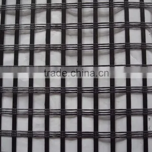 600-600KN/M Drainage Protection Kintted Polyester Geogrid thumbnail-6