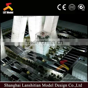 Miniature Building Blocks Model With Light thumbnail-2