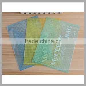 Clear Plastic A4 F/C PP Envelope File Bag Document Bag Clear Folders thumbnail-2
