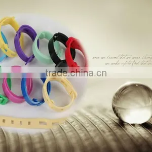PVC Adjustable Anti-mosquito Repellent Bracelets thumbnail-2