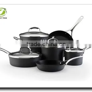 Non-stick & Ceramic Coated Camping Cookware Set Pots and Pans thumbnail-2