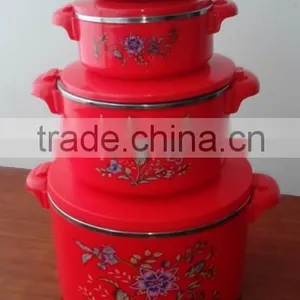 4 Pcs Set Insulated Stainless Steel Inner Food Warmer Hot Pot thumbnail-5