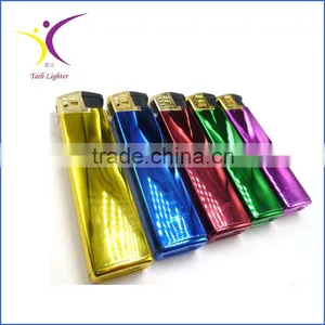 Solid Color Plating Gold Safety Cap Cigarette Lighter thumbnail-1
