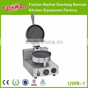 Industrial Single Plate Electric Waffle Maker Machine 220V Small Kitchen Snack Appliance With CE thumbnail-1