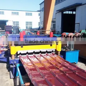 Durable in Use Best Selling Glazed Steel Roll Forming Machine Quality Choice thumbnail-5