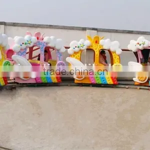 Hot Sale Amusement Children Park Rides Track Train for Sale thumbnail-1