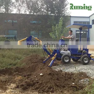 Mini Excavator 13 Horse Power Manufacturer Direct Factory Mini Towable Backhoe With Engine thumbnail-4
