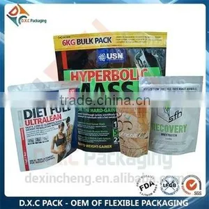 Foil Lined Stand Up Pouch Bag With Zipper For Snack Food Packaging(FDA Approved) thumbnail-6