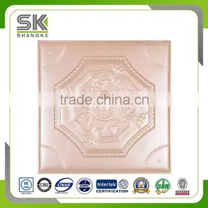Hot Selling 3D PVC Interior Decorative Wall Panel Faux Leather Panel thumbnail-5