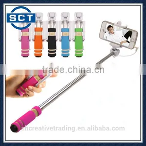 Lovely Selfie Sticks Extendable Wired Selfie Stick Lovely Colors Cute Selfie Sticks thumbnail-3