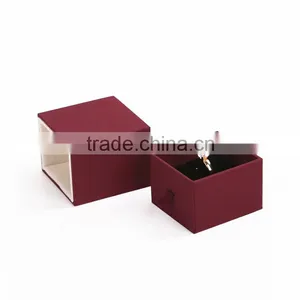 Custom Velvet Lined Recycled Cardboard Recycled Jewelry Boxes thumbnail-3