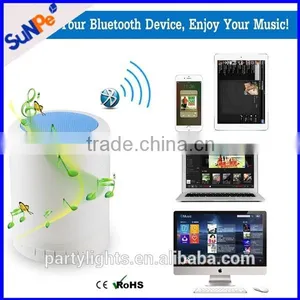 Smart Wireless Mini Portable Youtube Speaker Phone With Touch LED Lamp thumbnail-1