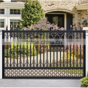 New Kinds of Aluminum Main Gate/aluminum Door Designs for Sale thumbnail-5