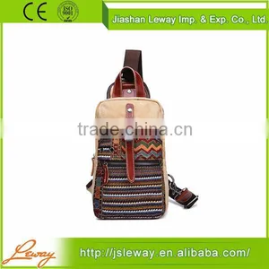 Durable Sporty Casual Thick Canvas Crossbody Sling Bag Cooler Single Backpack for Cycling thumbnail-5