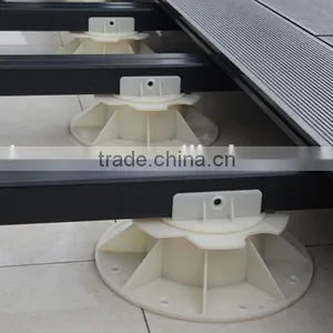 Adjustable Plastic Deck Support Raised Access Floor Pedestal thumbnail-2