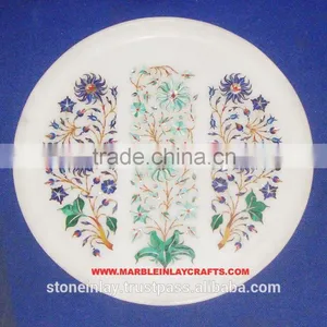 Latest Production Of Marble Inlay Plate thumbnail-1