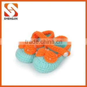 Best Selling Comfortable Soft Baby Knitting Girl Infant Shoes thumbnail-1