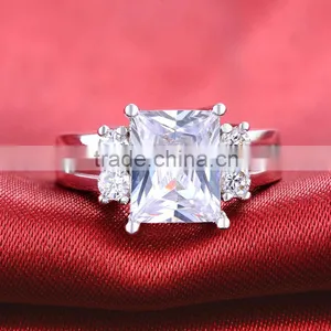 Hot Sale Wedding Diamond Latest Gold Finger Ring Designs for Girls thumbnail-2