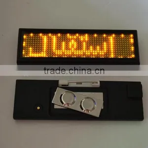Multilingual Programable LED Name Tag and Scrolling Led Name Badge thumbnail-2