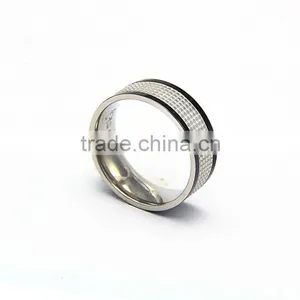 Fashion Jewelry 316L Stainless Steel Wholesale Pictures of Gold Ring for Men thumbnail-2