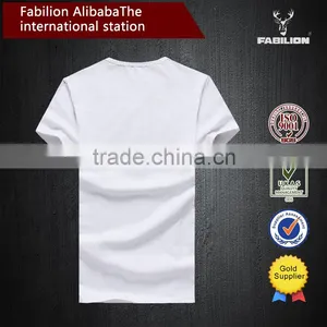 New Designs 100% Cotton Full-size 3d Wording Printed T-shirt thumbnail-6