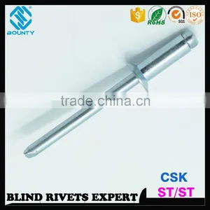 ISO15980 STEEL RIVET BODY STEEL MANDREL CSK STEEL STEEL RIVETS thumbnail-3