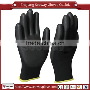 SEEWAY 13 Gauge Nylon Gloves 4131 pu Palm Fit Glove thumbnail-1