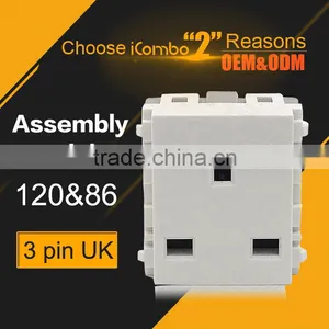 3 PIN Function Modulars for UK Socket thumbnail-1