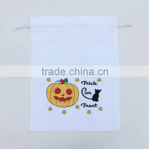 Embroidery Halloween Drawstring Bags, Laundry Bag thumbnail-2