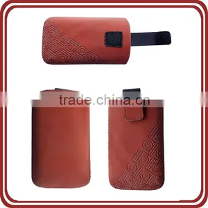 Promotion Shining Mobile Phone for Samsung Leather Case thumbnail-1
