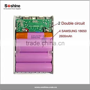 Soshine High Capacity LCD Universal Power Pack for IPhone IPad Mobile Phone or Other Devicse External Portable Power Bank thumbnail-6