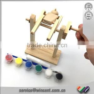 Wooden Gymnast Mechanical Toy thumbnail-1