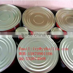 Factory Supply OEM Brand Canned Tomato Paste 70g*100tins thumbnail-1