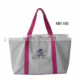 2013 Best Selling Canvas Weekender Duffel Bag thumbnail-1