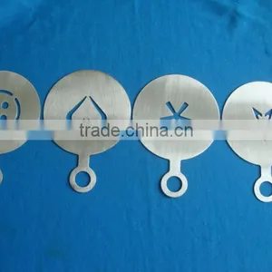 High Quality Stainless Steel Christmas Coffee Stencils thumbnail-4