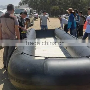 IN STOCK!!0.9mm PVC Material Big Inflatable Boat thumbnail-1