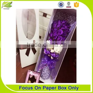 Custom Eco-friendly Fashion Paper Box for Flowers thumbnail-1