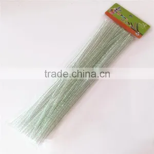 China Factory Supply DIY Crafts 0.6*30cm Glitter Pipe Cleaners Toys for Kids or Wedding Perty thumbnail-2